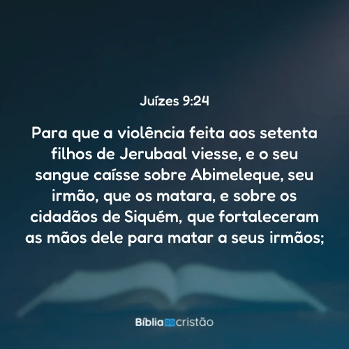 Juízes 9:24