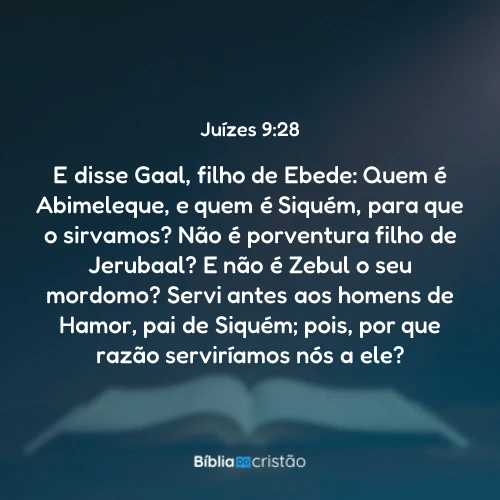 Juízes 9:28