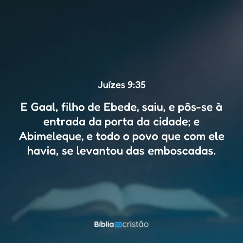 Juízes 9:35
