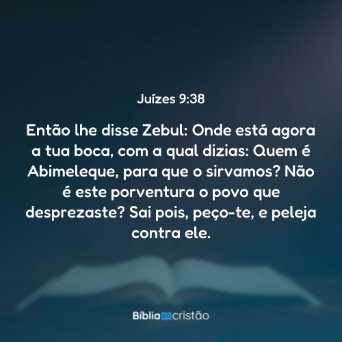 Juízes 9:38