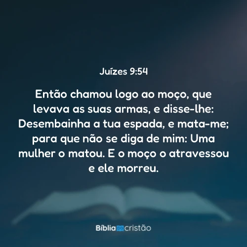 Juízes 9:54
