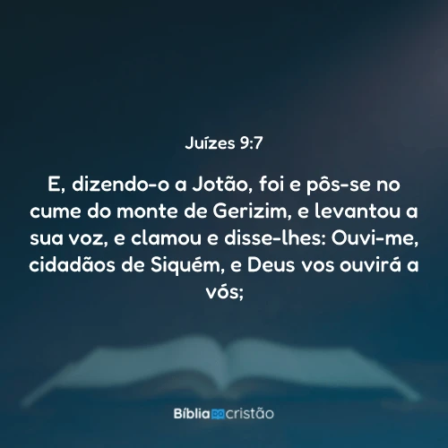 Juízes 9:7