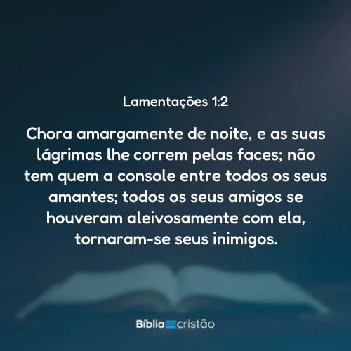 Lamentações 1:2