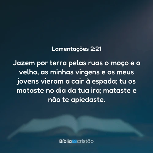 Lamentações 2:21