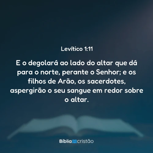Levítico 1:11