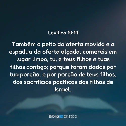 Levítico 10:14