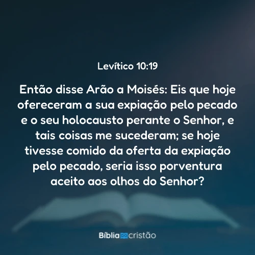 Levítico 10:19