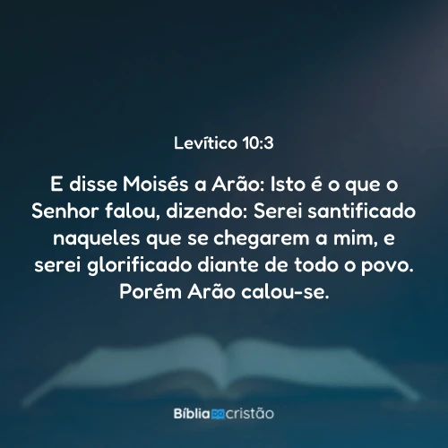 Levítico 10:3