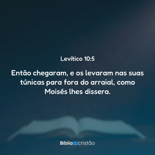 Levítico 10:5