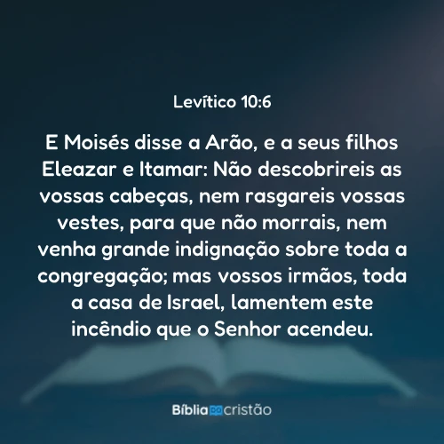 Levítico 10:6