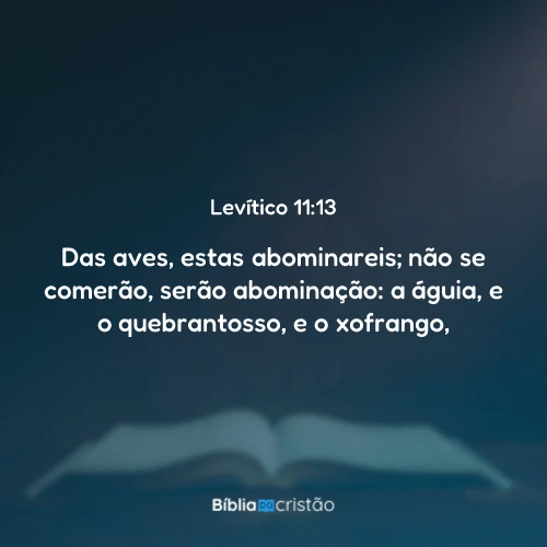 Levítico 11:13