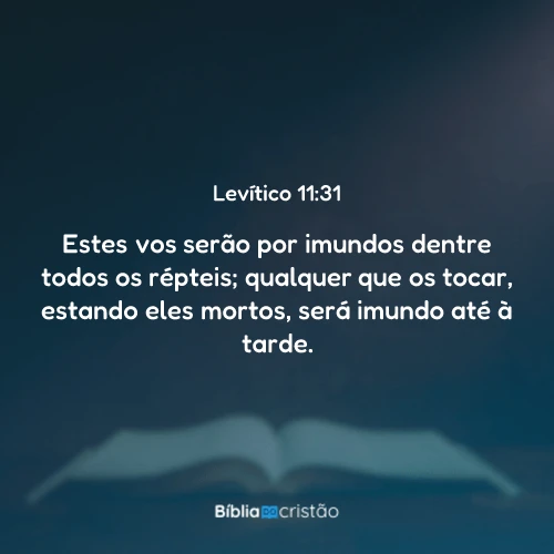 Levítico 11:31