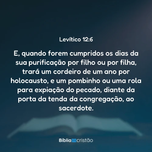 Levítico 12:6