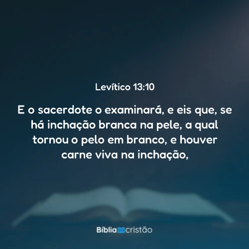 Levítico 13:10