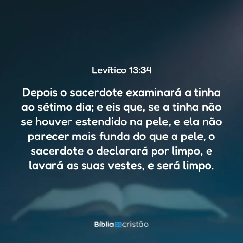 Levítico 13:34
