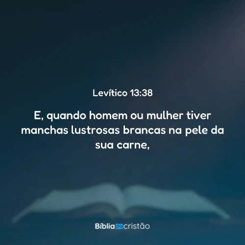 Levítico 13:38