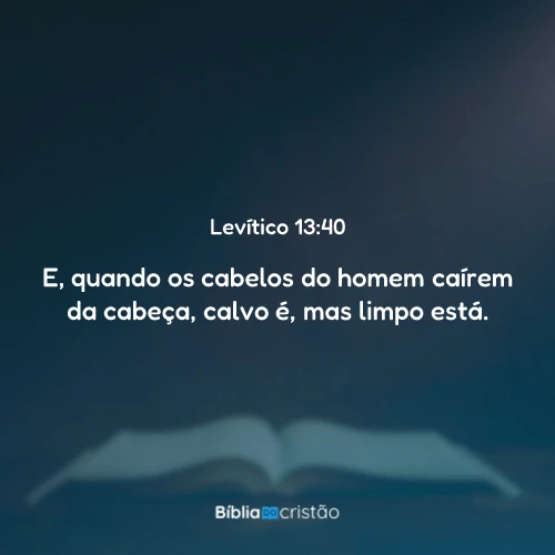 Levítico 13:40