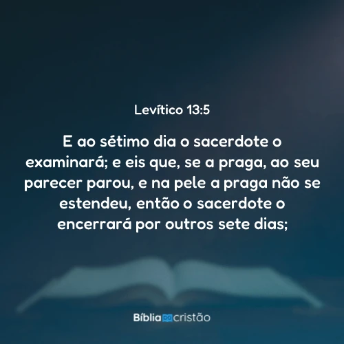 Levítico 13:5