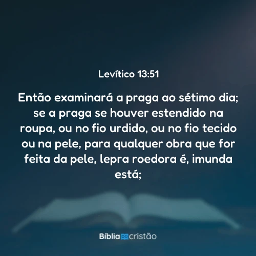 Levítico 13:51