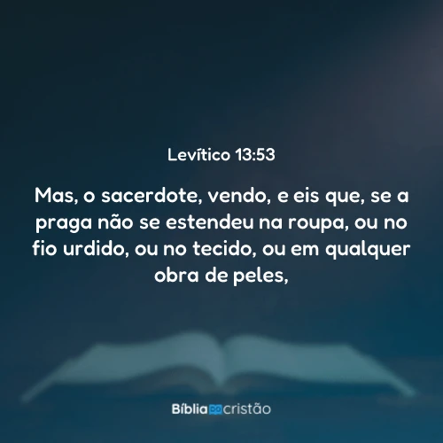 Levítico 13:53