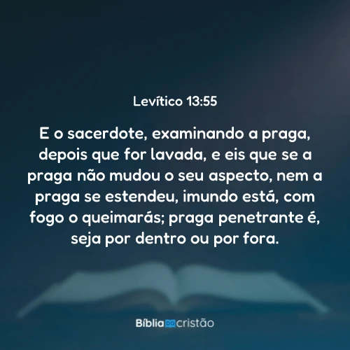Levítico 13:55