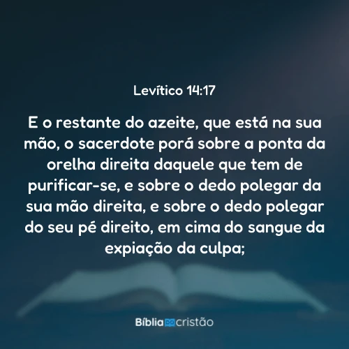 Levítico 14:17