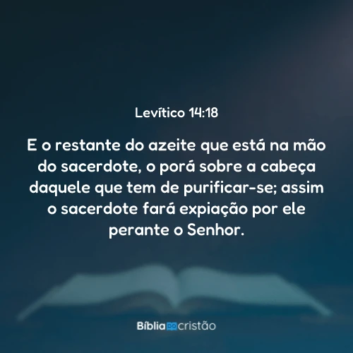 Levítico 14:18