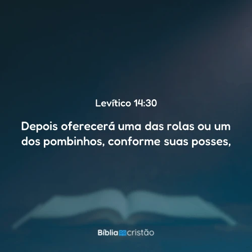 Levítico 14:30
