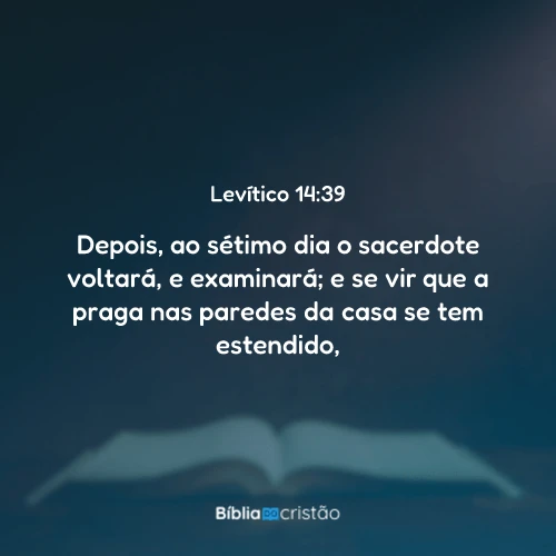 Levítico 14:39