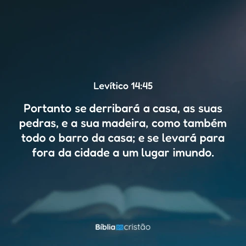 Levítico 14:45