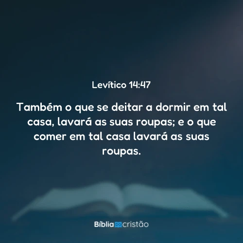 Levítico 14:47
