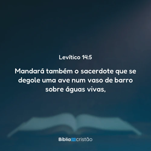 Levítico 14:5