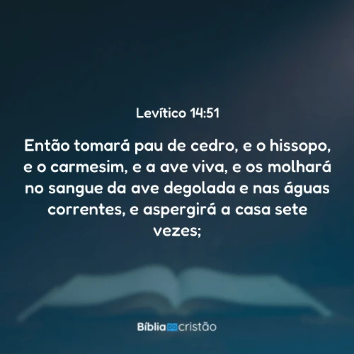 Levítico 14:51