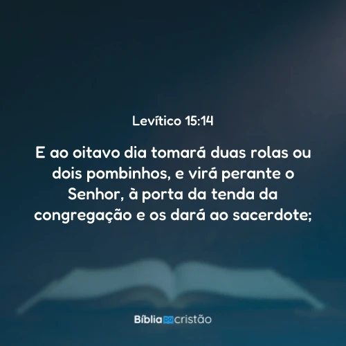 Levítico 15:14