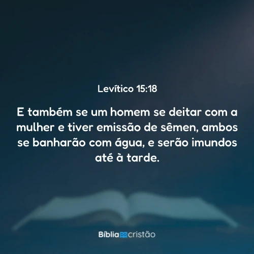 Levítico 15:18