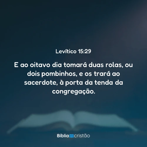 Levítico 15:29