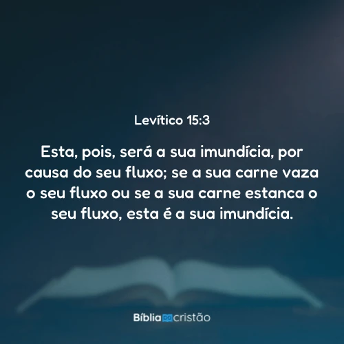 Levítico 15:3