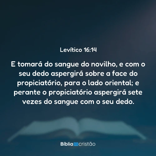 Levítico 16:14