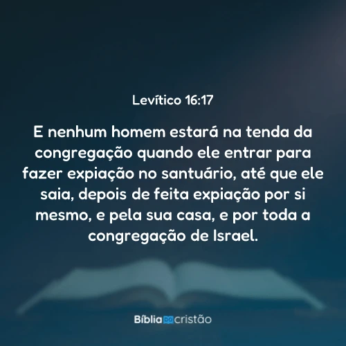 Levítico 16:17