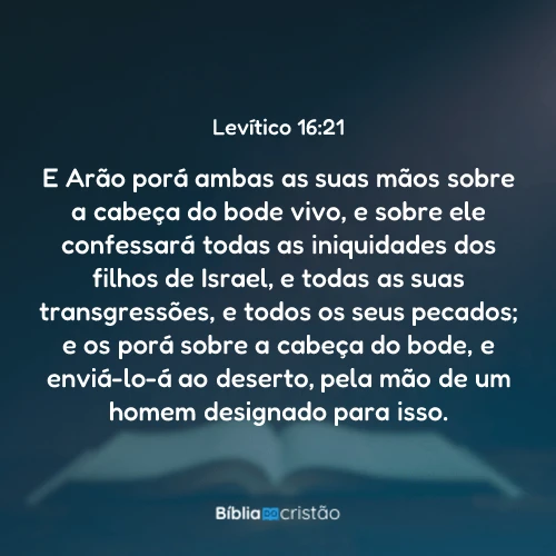 Levítico 16:21