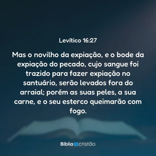 Levítico 16:27