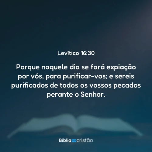 Levítico 16:30