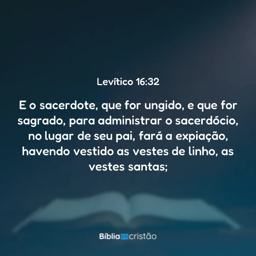 Levítico 16:32