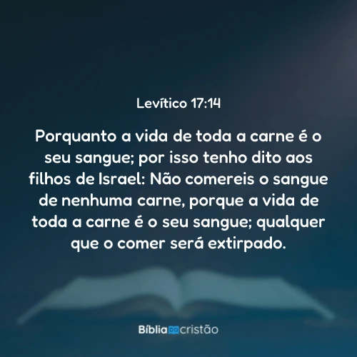Levítico 17:14