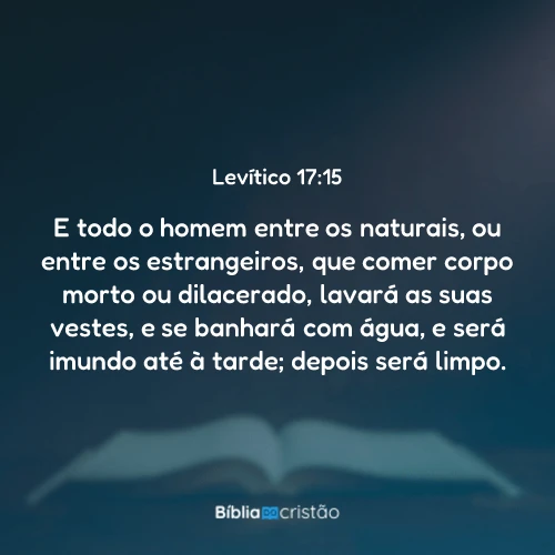 Levítico 17:15