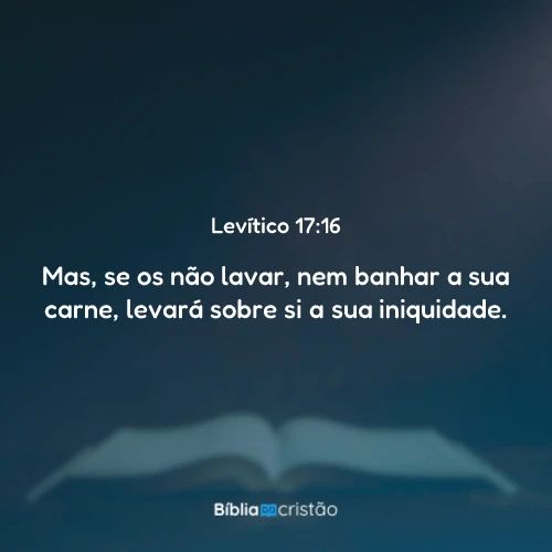 Levítico 17:16