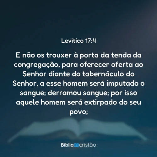 Levítico 17:4