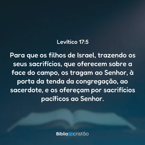 Levítico 17:5