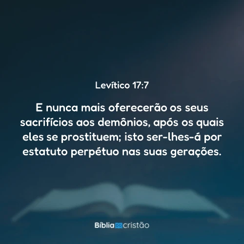 Levítico 17:7