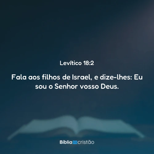 Levítico 18:2